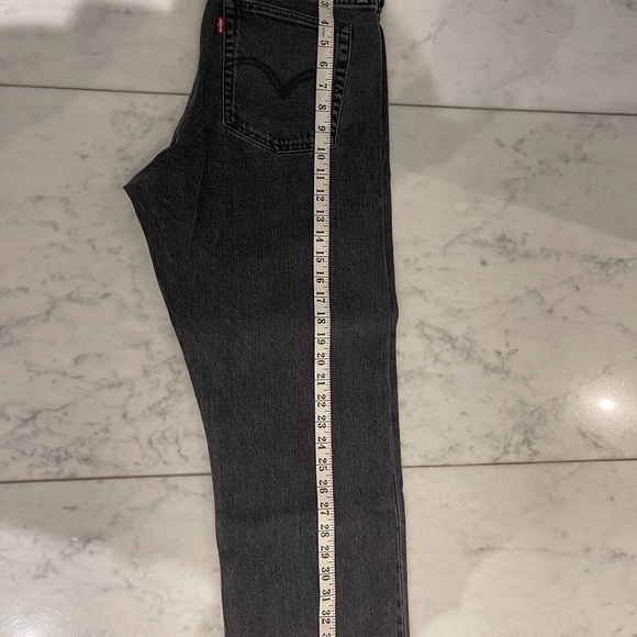 Levi's Black Wedgie Straight Jeans - Picture 5 of 5